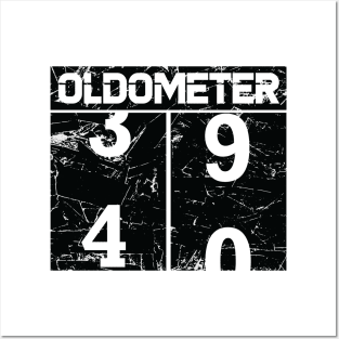 Oldometer 40th Posters and Art